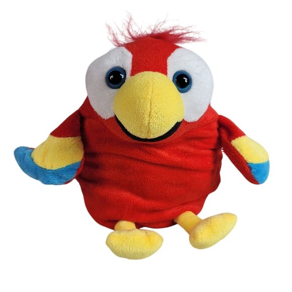 2/$15 Jay At Play Pop Out Pets Parrot Frog Monkey Plush Rainforest Animals 3In1 - Picture 2 of 12
